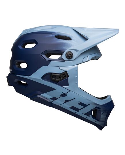 Kask full face BELL SUPER DH MIPS SPHERICAL matte light niebieski navy, Kolor: niebieski, Rozmiar: M (55-59 cm)
