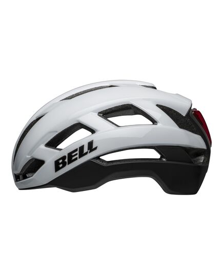 Kask gravel szosowy BELL FALCON XR LED INTEGRATED MIPS matte gloss biały czarny, Kolor: biały, Rozmiar: M (55-59 cm)