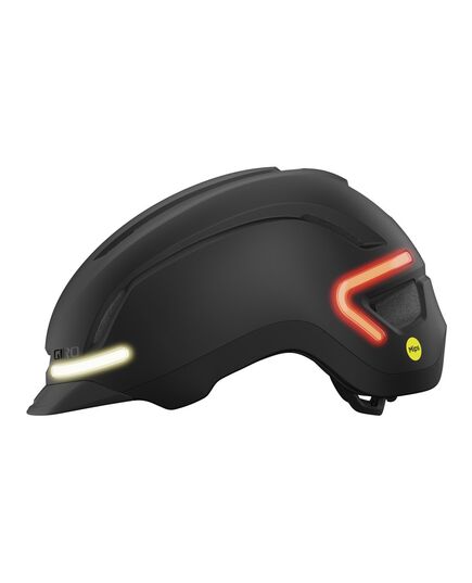 Kask miejski GIRO ETHOS INTEGRATED MIPS LED matte czarny, Kolor: czarny, Rozmiar: M (55-59 cm)