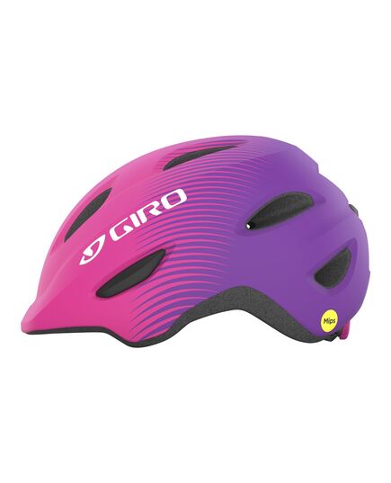 Kask dziecięcy GIRO SCAMP MIPS matte różowy purple fade, Kolor: różowy, Rozmiar: XS (45-49 cm)