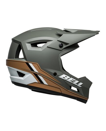 Kask full face BELL SANCTION 2 DLX MIPS alpine matte ciemny gray tan, Kolor: szary, Rozmiar: M (55-57 cm)