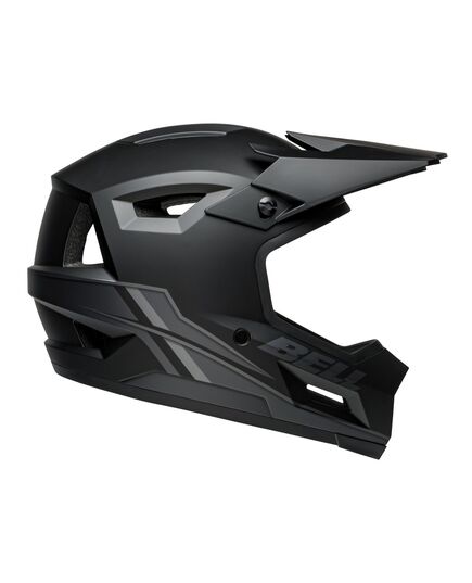 Kask full face BELL SANCTION 2 DLX MIPS alpine matte czarny, Kolor: czarno-czarny, Rozmiar: L (57-59 cm)