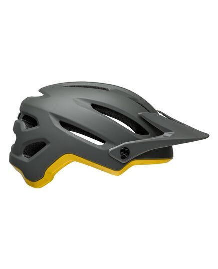 Kask mtb BELL 4FORTY matte gloss gray żółty, Kolor: szary, Rozmiar: L (58-62 cm)