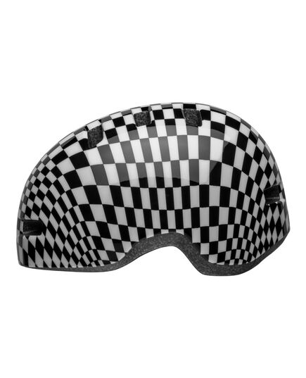 Kask dziecięcy BELL LIL RIPPER checker gloss czarny biały, Kolor: biały, Rozmiar: S (48–55 cm)