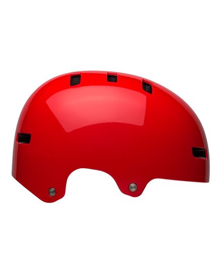 Kask juniorski BELL SPAN czerwony błyszczący, Kolor: czerwony, Rozmiar: S (51–55 cm)