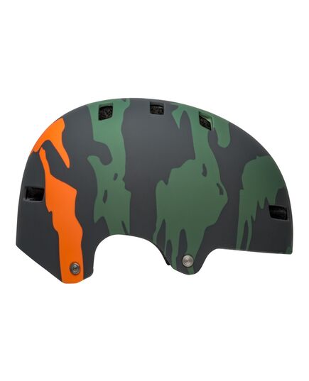Kask juniorski BELL SPAN matowy zielony, Kolor: zielony, Rozmiar: S (51–55 cm)