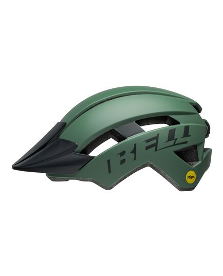 Kask dziecięcy BELL SIDETRACK II INTEGRATED MIPS matowy zielony, Kolor: zielony, Rozmiar: Uniwersalny (50–57 cm)
