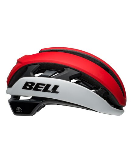 Kask gravel szosowy BELL XR MIPS SPHERICAL matte gloss crimson biały, Kolor: biało-czerwony, Rozmiar: M (55-59 cm)