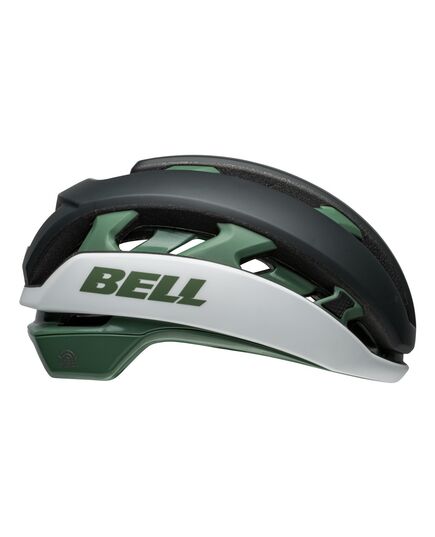 Kask gravel szosowy BELL XR MIPS SPHERICAL matte gloss scarab biały, Kolor: biało-zielony, Rozmiar: S (52-56 cm)