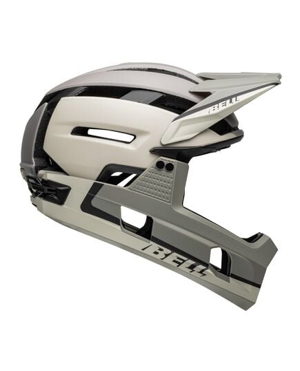Kask full face BELL SUPER AIR R MIPS SPHERICAL matte cement gray, Kolor: szary, Rozmiar: S (52-56 cm)
