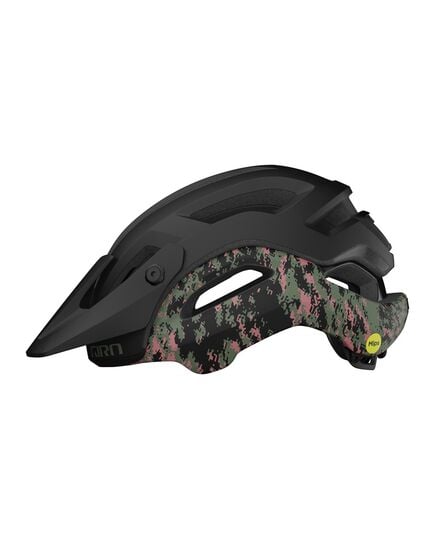 Kask mtb GIRO MANIFEST MIPS SPHERICAL matte czarny static, Kolor: czarno-zielony, Rozmiar: M (55-59 cm)
