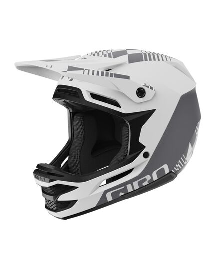 Kask full face GIRO INSURGENT SPHERICAL matte charcoal rush, Kolor: biały, Rozmiar: XL/XXL (59-63 cm)