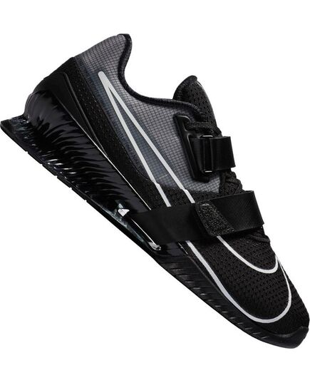 NIKE-ROMALEOS-4 buty do podnoszenia ciężarów na siłownię czarno-białe, Kolor: czarny, Rozmiar: 44