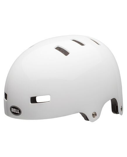 Kask juniorski BELL SPAN gloss biały, Kolor: biały połysk, Rozmiar: S (51–55 cm)