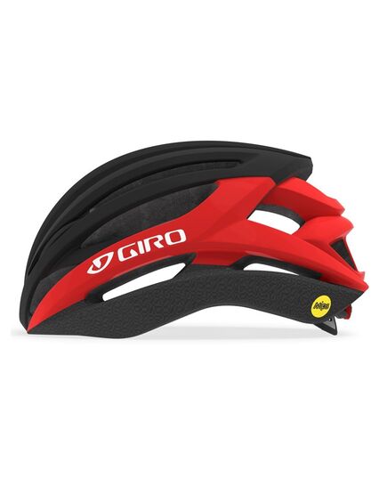 Kask szosowy GIRO SYNTAX INTEGRATED MIPS matte czarny bright czerwony, Kolor: jasnoczerwony, Rozmiar: S (51–55 cm)