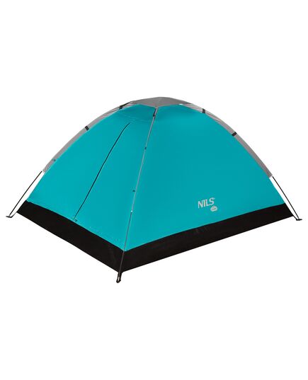 NILS CAMP namiot turystyczny 2 osobowy NC3021 niebieskie, Kolor: niebieski