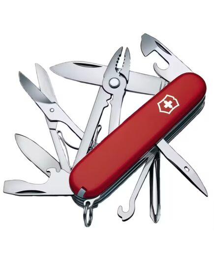 VICTORINOX scyzoryk Deluxe Tinker 91mm Celidor czerwony, Kolor: czerwony