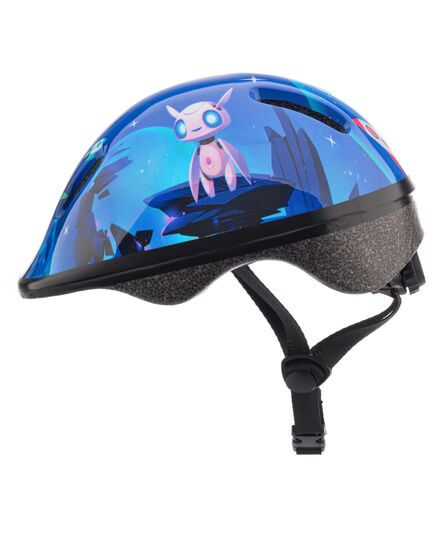 Kask rowerowy dziecięcy Meteor KS06 Alien, Kolor: ciemnoniebieski, Rozmiar: 44-48