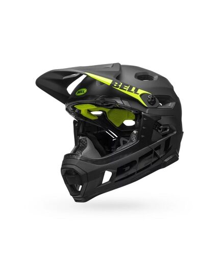 Kask full face BELL SUPER DH MIPS SPHERICAL matte gloss czarny, Kolor: czarny, Rozmiar: M (55-59 cm)