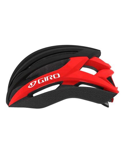 Kask szosowy GIRO SYNTAX matte czarny bright czerwony, Kolor: czerwony, Rozmiar: L (59-63 cm)