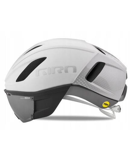 Kask czasowy GIRO VANQUISH INTEGRATED MIPS matte biały silver, Kolor: biały, Rozmiar: S (51–55 cm)