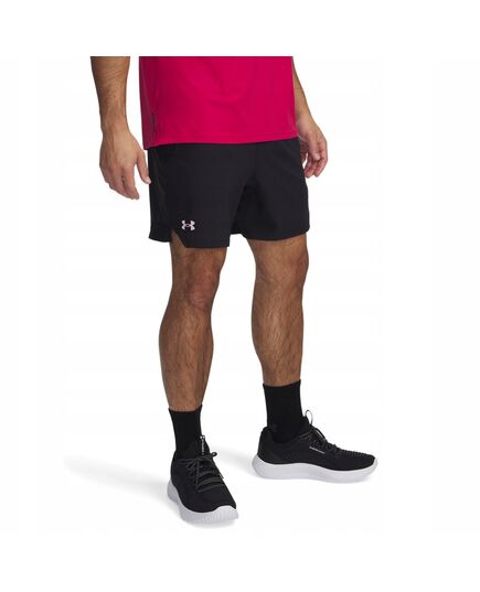 UNDER ARMOUR spodenki treningowe męskie UA Vanish Woven 6in czarne, Kolor: czarny, Rozmiar: M