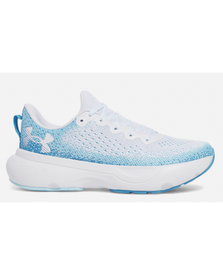 UNDER ARMOUR buty sportowe damskie do biegania UA W Infinite białe, Kolor: biały, Rozmiar: 40.5