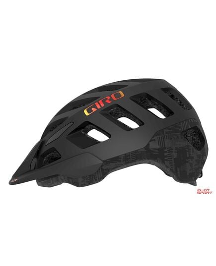 Kask mtb GIRO RADIX matte czarny hypnotic, Kolor: czarny holo, Rozmiar: S (51–55 cm)