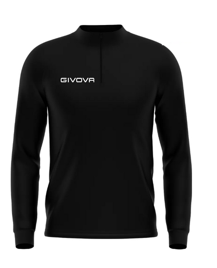 GIVOVA bluza sportowa męska treningowa na zamek MA020 czarny, Kolor: czarny, Rozmiar: XL