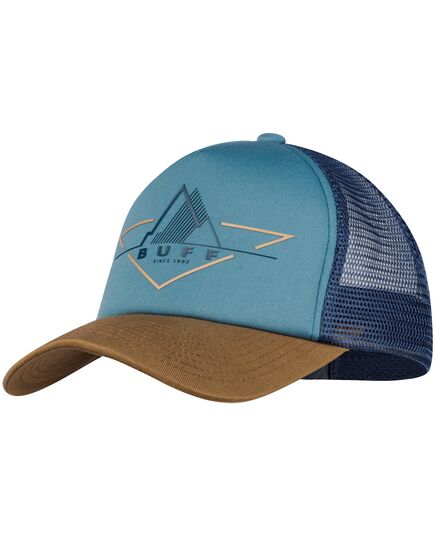 BUFF TRUCKER CAP BRAK STONE BLUE L/XL, Kolor: granatowy