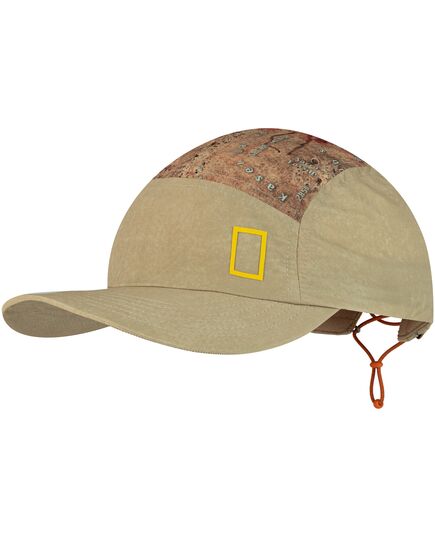 BUFF 5 PANEL EXPLORE CAP GEOS BRINDLE