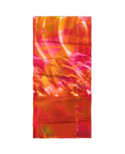 BUFF COOLNET UV INSECT SHIELD EXONIAS MULTI, Kolor: pomarańczowy, Rozmiar: 10