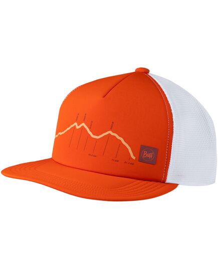 BUFF EXPLORE TRUCKER CAP CRAM POPPY, Kolor: czerwony