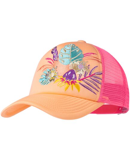 BUFF TRUCKER CAP YOUTH NEOTTIA CORAL, Kolor: pomarańczowy