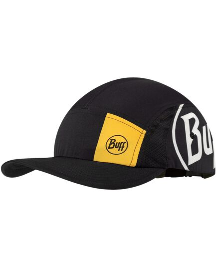 BUFF 5 PANEL GO CAP LOGO BLACK, Kolor: czarny