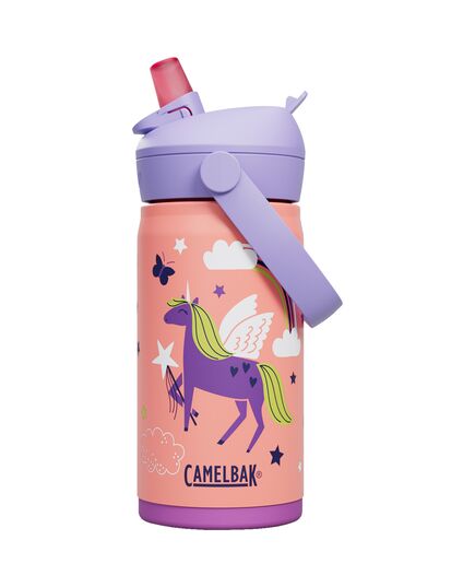 Camelbak Butelka CAMELBAK Thrive Flip Straw Kids Insulated SST 350ml różowa, Kolor: różowy, Pojemność (ml): 350