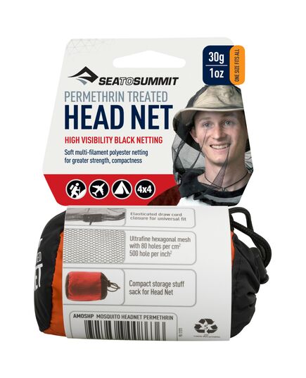SEA TO SUMMIT Moskitiera na głowę Mosquito Headnet Permethrin Treated