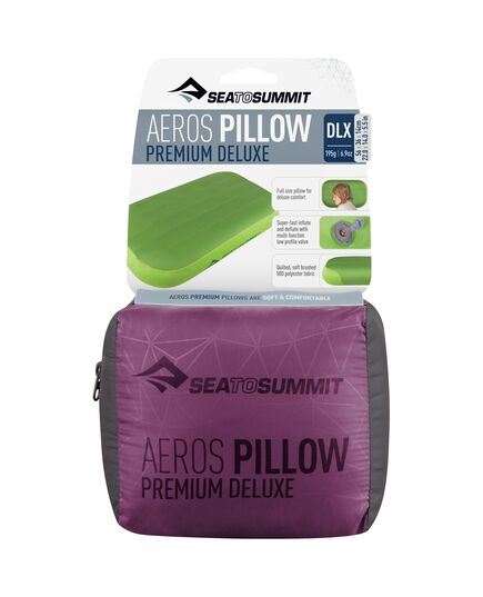 SEA TO SUMMIT Poduszka Aeros Premium Pillow Traveller, Kolor: fioletowy