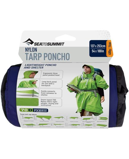 SEA TO SUMMIT Poncho 70D Nylon Tarp