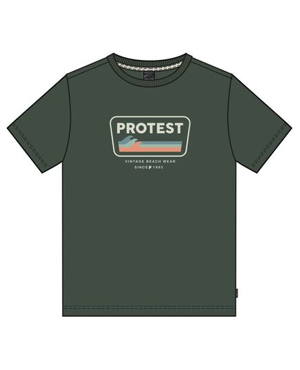 PROTEST Koszulka męska PRTCAARLO zielona, Kolor: zielony, Rozmiar: L