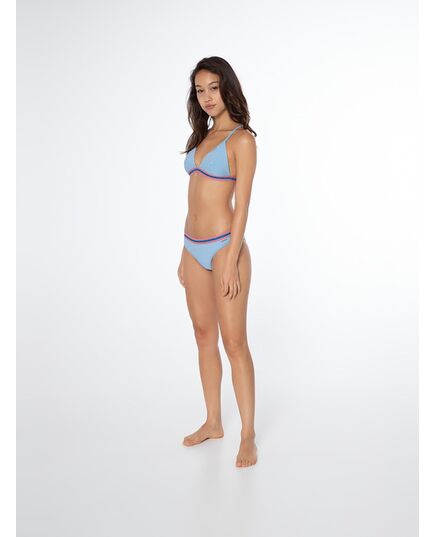 PROTEST Góra od bikini damskie MIXIDA niebieskie, Kolor: niebieski, Rozmiar: M
