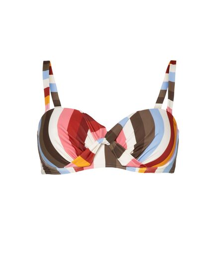 PROTEST Góra od bikini MM PUNK, Kolor: czerwony, Rozmiar: S