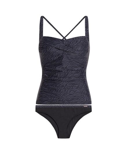 PROTEST Tankini damskie PRTCHELLO 23 granatowe, Kolor: czarny, Rozmiar: 38B