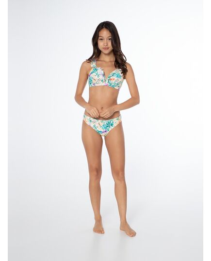 PROTEST Bikini damskie PRTAMBESIA w kwiaty, Kolor: żółty, Rozmiar: 38B