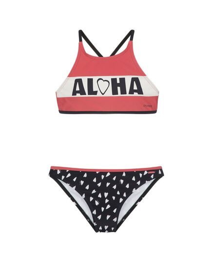 PROTEST Bikini dziewczęce PRTCARSA JR, Kolor: czerwony, Rozmiar: 164