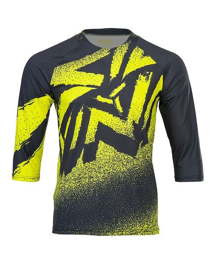 Koszulka Rowerowa Męska Enduro 3/4 SILVINI Brunello MD1801, Kolor: czarny, Rozmiar: L