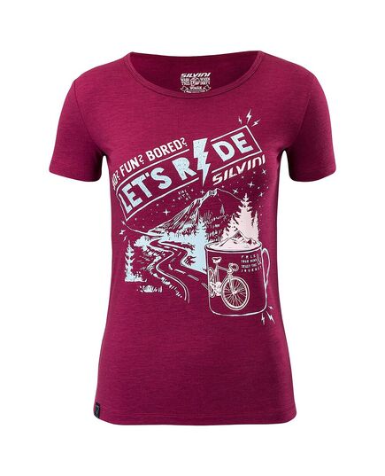 Koszulka Sportowa Damska SILVINI Women's MTB Jersey Pelori WD1630, Kolor: różowy, Rozmiar: XS