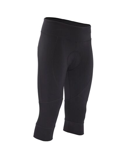 Spodenki Rowerowe Damskie 3/4 SILVINI Tinella WP2234, Kolor: czarny, Rozmiar: XL