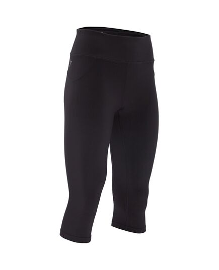 Spodenki Damskie 3/4 SILVINI Luttana WP2246, Kolor: czarny, Rozmiar: XL