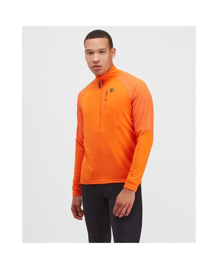 Bluza do Narciarstwa Biegowego Męska SILVINI Marone MJ1900, Kolor: pomarańczowy, Rozmiar: L